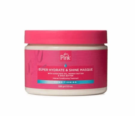 Lusters Pink Super Hydrate & Shine Masque Jar 11.5oz